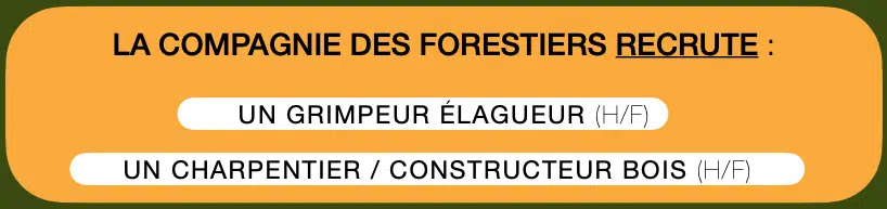 La Compagnie des Forestiers - Emploi
