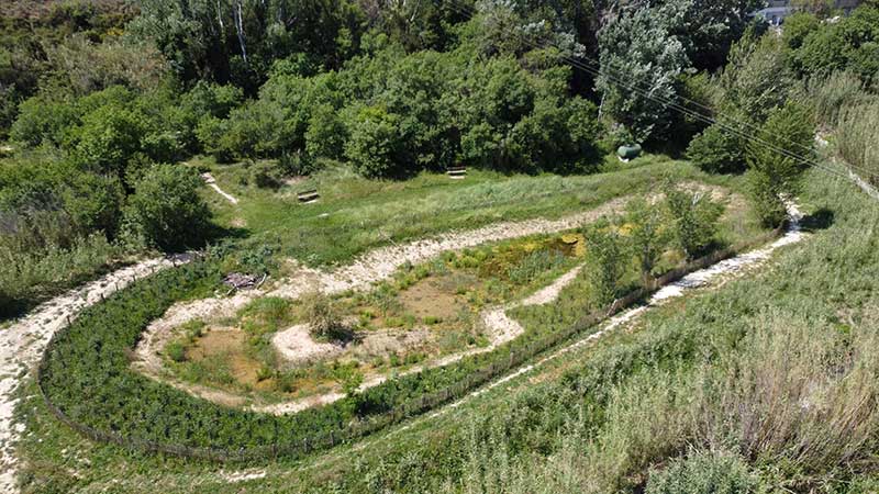 Création d’une zone humide – Commune d’Istres (Bouches-du-Rhône, 13)